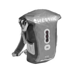 PLECAK WESTIN W6 ROLL-TOP BACKPACK SILVER/GREY 25 L