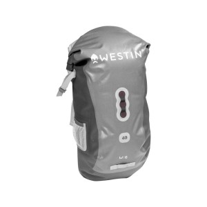 PLECAK WESTIN W6 ROLL-TOP BACKPACK SILVER/GREY 40 L