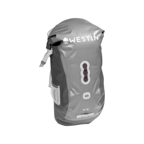 PLECAK WESTIN W6 ROLL-TOP BACKPACK SILVER/GREY 40 L