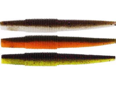 GUMA WESTIN NED WORM 3G 7CM DARK WATER MIX 7PCS