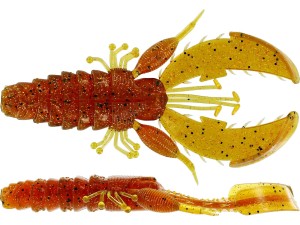 GUMA WESTIN CRECRAW CREATUREBAIT 6,5CM 4G MOTOROIL PEPPER 6SZT