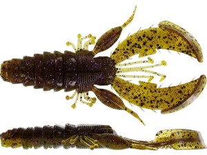GUMA WESTIN CRECRAW CREATUREBAIT 6,5CM 4G GREEN PUMPKIN PURPLE 1SZT