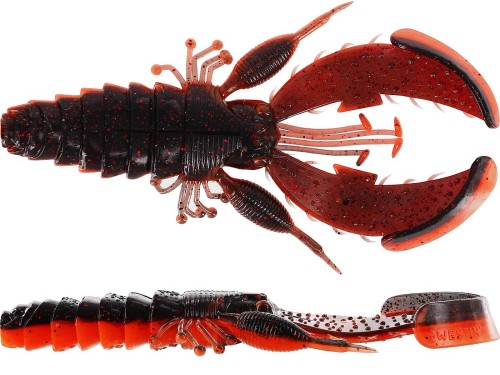 GUMA WESTIN CRECRAW CREATUREBAIT 6,5CM 4G LAVA CRAW 1SZT