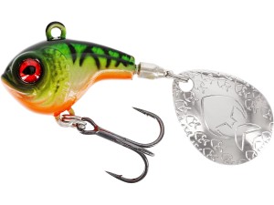 PRZYNĘTA DROPBITE WESTIN SPIN TAIL JIG 2,6CM 8G SINKING FIRETIGER