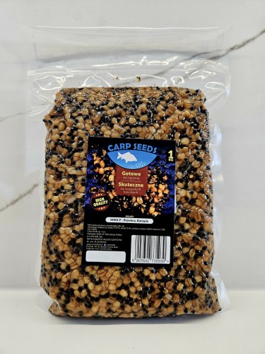 MIKS P CARP SEED PSZENICA I KONOPIE 1KG