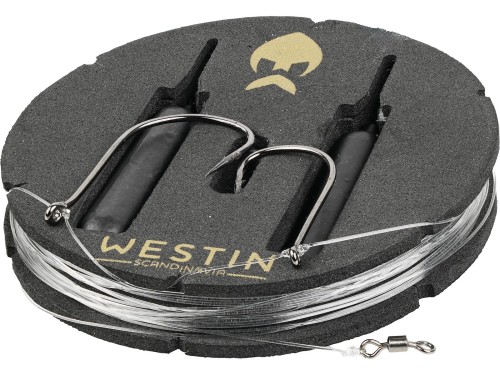 GOTOWY ZESTAW WESTIN DROP SHOT RIG KIT 14G #1 150CM 0,30MM 2SZT