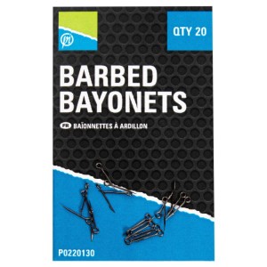 IGŁA PRESTON BARBED BAYONETS 20 SZT