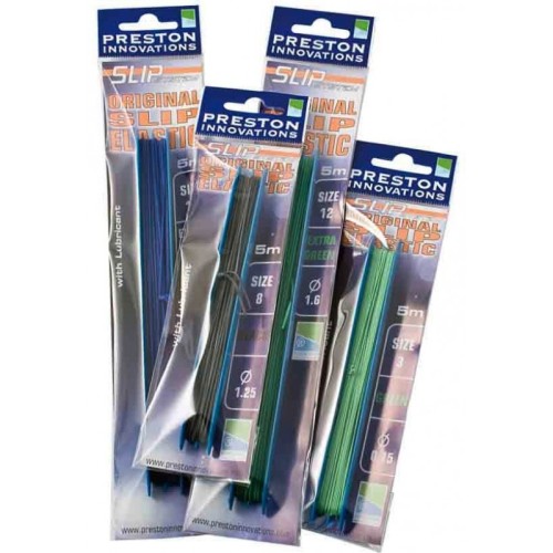 AMORTYZATOR PRESTON SLIP ELASTIC NO 8 1,27MM 5M CZARNA