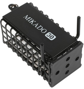 KOSZYCZEK ZANĘTOWY MIKADO KWADRATOWY Z PAZUREM - 20g (30x30x45) 1szt.