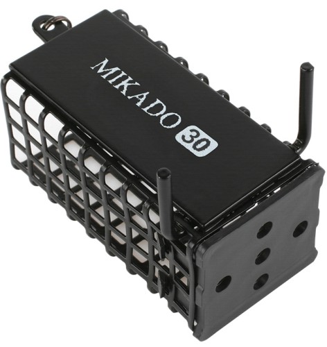 KOSZYCZEK ZANĘTOWY MIKADO KWADRATOWY Z PAZUREM - 70g (30x30x45)