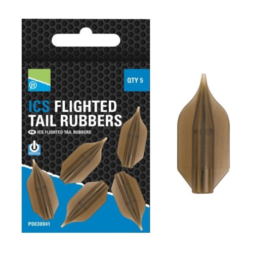 NASADKI PRESTON ICS FLIGHTED TAIL RUBBERS