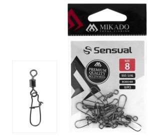 KRĘTLIK BARYŁKOWY Z AGRAFKA SPININGOWĄ NR6