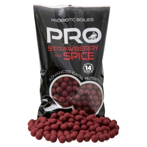 KULKI STARBAITS STRAWBERRY SPICE 14MM 0,8KG