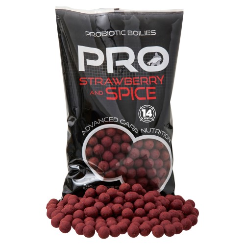 KULKI STARBAITS STRAWBERRY SPICE 14MM 0,8KG