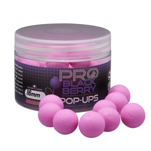 POP UP STARBAITS PRO BLACK BERRY 12MM 50GR