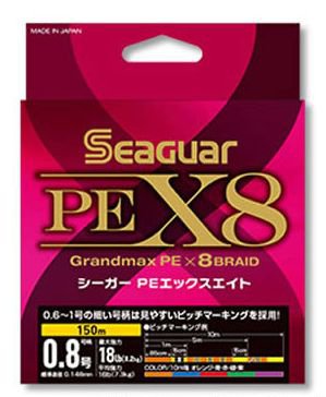 PLECIONKA SEAGUAR PE X8 150M 0,6Gou 0,128MM