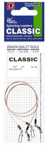 PRZYPON DRAGON CLASSIC SURFSTRAND 1X7 5KG 30CM