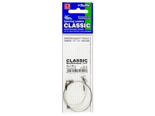 PRZYPON DRAGON CLASSIC SURFSTRAND 1X7 9KG 30CM