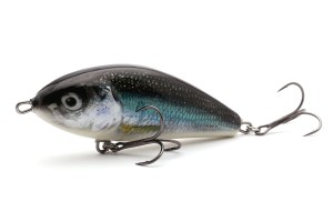 WOBLER SALMO FATSO SINKING HOLO SMELT 12CM 71G