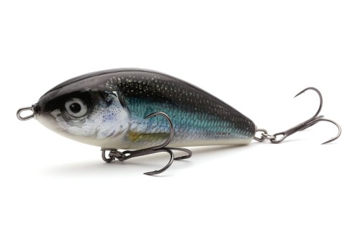 WOBLER SALMO FATSO SINKING HOLO SMELT 12CM 71G