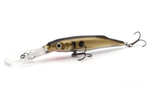 WOBLER SALMO FREEDIVER 9SD GOLD BLACK BACK 9CM 11G PŁYWAJĄCY