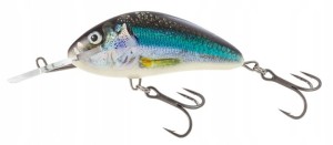 WOBLER SALMO HORNET 9 HOLO SMELT PŁYWAJĄCY 9CM 36G