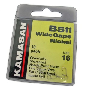 HACZYKI KAMASAN B511 WIDE GAPE NICKEL #16