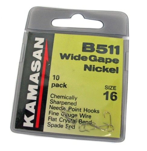 HACZYKI KAMASAN B511 WIDE GAPE NICKEL #16