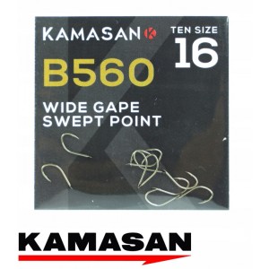 HACZYKI KAMASAN B560 WIDE GAPE SWEPT POINT #12