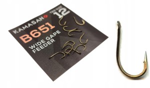 HACZYKI KAMASAN B651 WIDE GAPE FEEDER #16