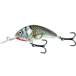 WOBLER SALMO HORNET 9 HOLOGR GREY SHINER PŁYWAJĄCY 9CM 36G