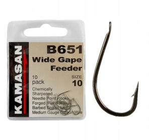 HACZYKI KAMASAN B651WIDE GAPE FEEDER #14 SZT10
