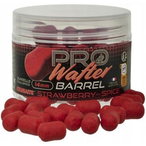 WAFTARS STARBAITS STRAWBERRY SPICE WARREL 14MM 50G