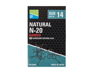 HACZYKI PRESTON N-20 BARBED SIZE 10 15SZT
