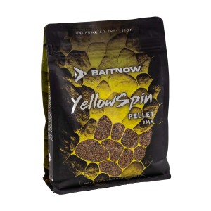 PELLET METHOD FEEDER BAITNOW YELLOW SPIN 8MM 800g - op.1szt.
