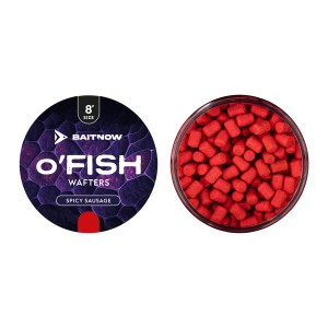 WAFTERS METHOD FEEDER BAITNOW O'FISH SPICY SAUSAGE ROZ.8 24g - op.1szt.
