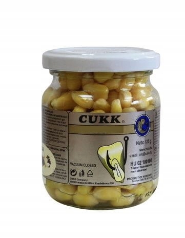 KUKURYDZA CUKK SUCHA SŁOIK 220ML NATURALNA WANILIA