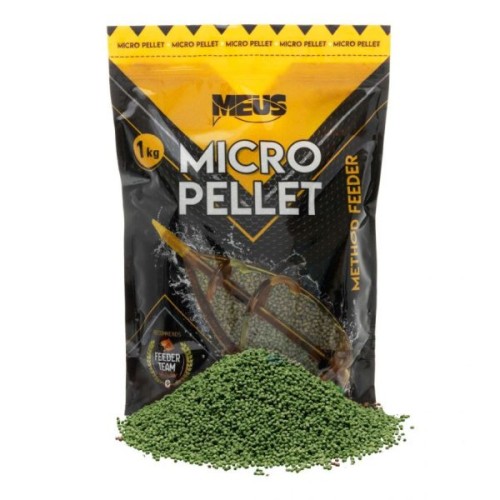 Pellet MEUS 2mm Zielony Marcepan 1KG
