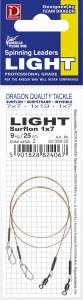 PRZYPON DRAGON QUICK LOCK 1X7 SURFSTRAND 5KG LIGHT 35CM 2SZT/OPAK
