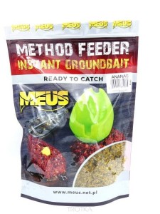 ZANĘTA MEUS METHOD FEEDER INSTANT GROUNDBAIT ANANAS 700 GR