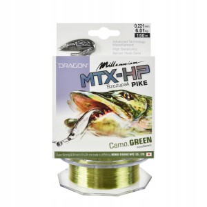 ŻYŁKA DRAGON SZCZUPAK MTX-HP 0.25MM 7,04KG 150M