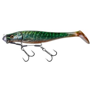 GUMA ILLEX DEXTER SHAD 175 TIP UP10G RIGGED RS MP 175MM/46,6GR#1