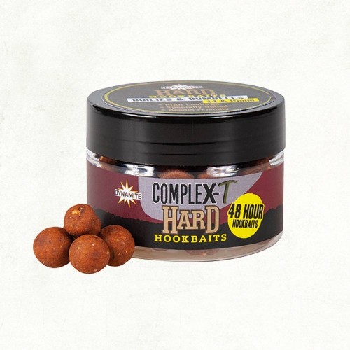  DYNAMITE BAITS COMPLEX-T HARD HOOKBAITS BOILIES & DUMBELLS 14/15MM 90G