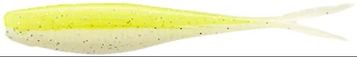 GUMA JASKÓŁKA X ZONE LURES 4,5" RALLY SHAD CHARTREUSE PEARL 1SZT
