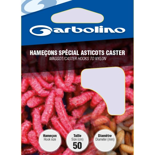 PRZYPONY GARBOLINO SPECIAL MAGGOT #16 0,12 50CM