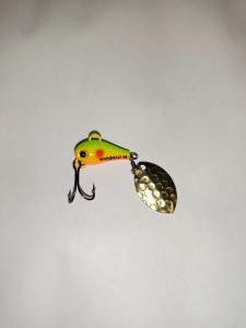 WIRUJĄCY OGONEK SPINMAD ORIGINALS MAG 6G GOLD EDITION TOXIC