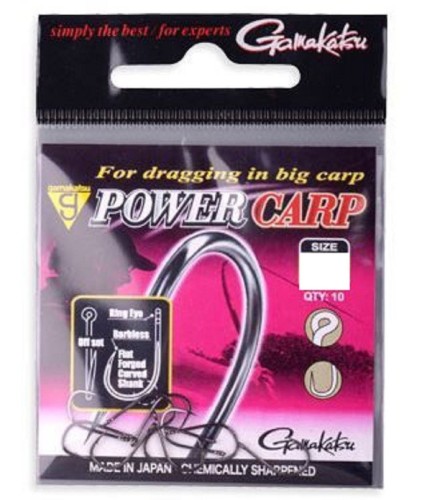 HACZYKI GAMAKATSU G POWER CARP BARBLESS #12 10SZT
