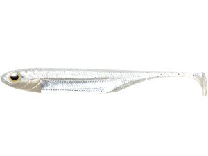 Fish Arrow Flash-J Shad 3" SW #100 SHIRASU/SILVER