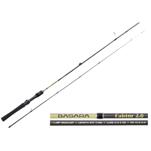 WĘDKA LUCKY JOHN BASARA FAKTOR 1,5 183CM 0,3-2,5G