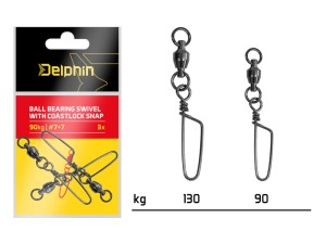 KRĘTLIK DELPHIN Z KARABIŃCZYKIEM COASTLOCK 90KG 3SZT